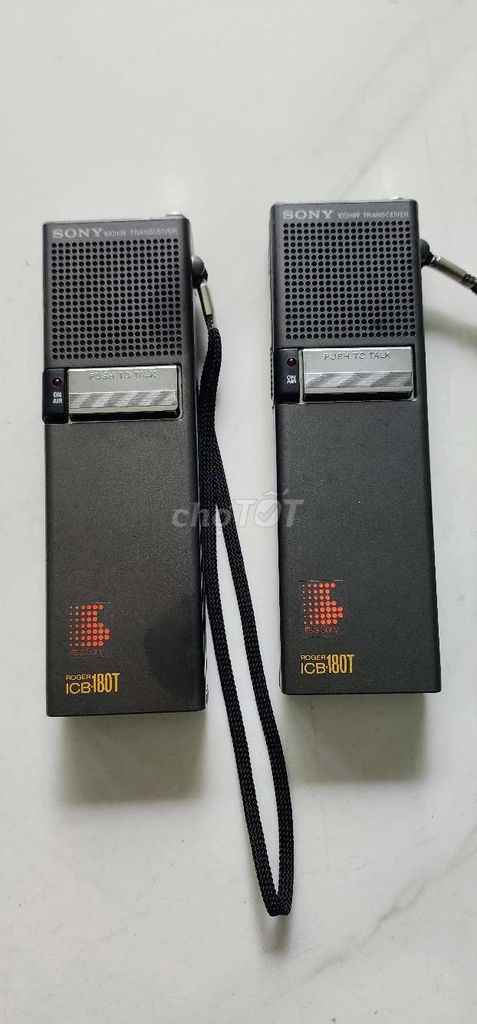 Bộ đàm Sony ICB-180T Xám còn hoạt động. Mua bán Đồ chuyên dụng, Giống nuôi trồng tại Thành phố Thủ Dầu Một Bình Dương được đăng bởi Lê Quang Khôi hình 1