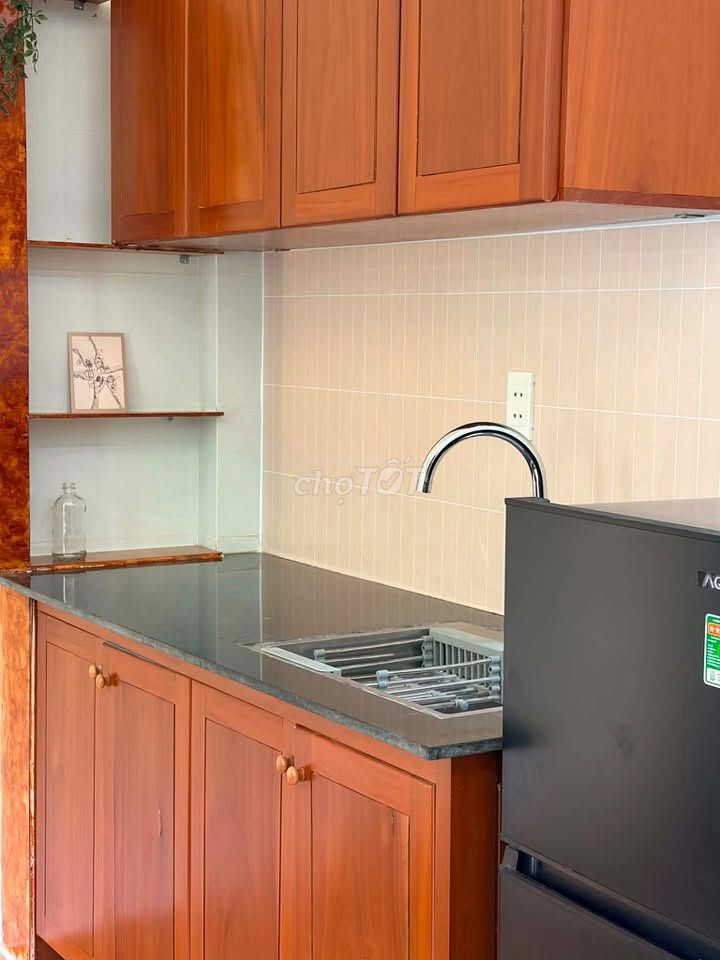 Phòng trọ studio có ban công, cho nuôi thú cưng tại Mỹ An