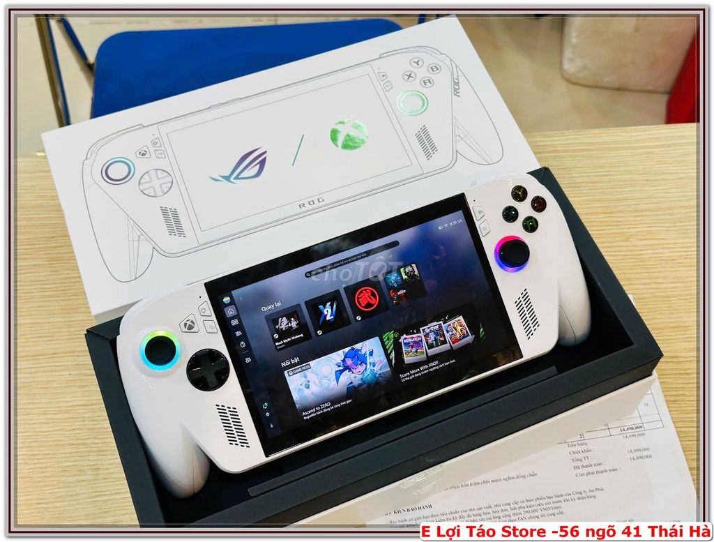 ASUS ROG XBOX ALLY 16GB/512GB Fullbox Full hóa đơn. Mua bán Thiết bị chơi game tại Quận Đống Đa Hà Nội được đăng bởi Nguyễn Tiến Lợi hình 1