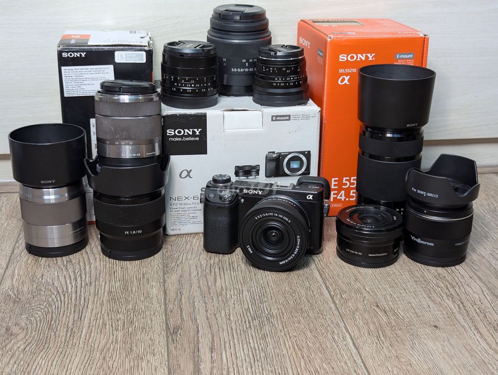 Máy ảnh Sony NEX 6 kèm lens kit. Mua bán Máy ảnh, Máy quay tại Thành phố Nha Trang Khánh Hòa được đăng bởi Hoàng XT30 hình 1