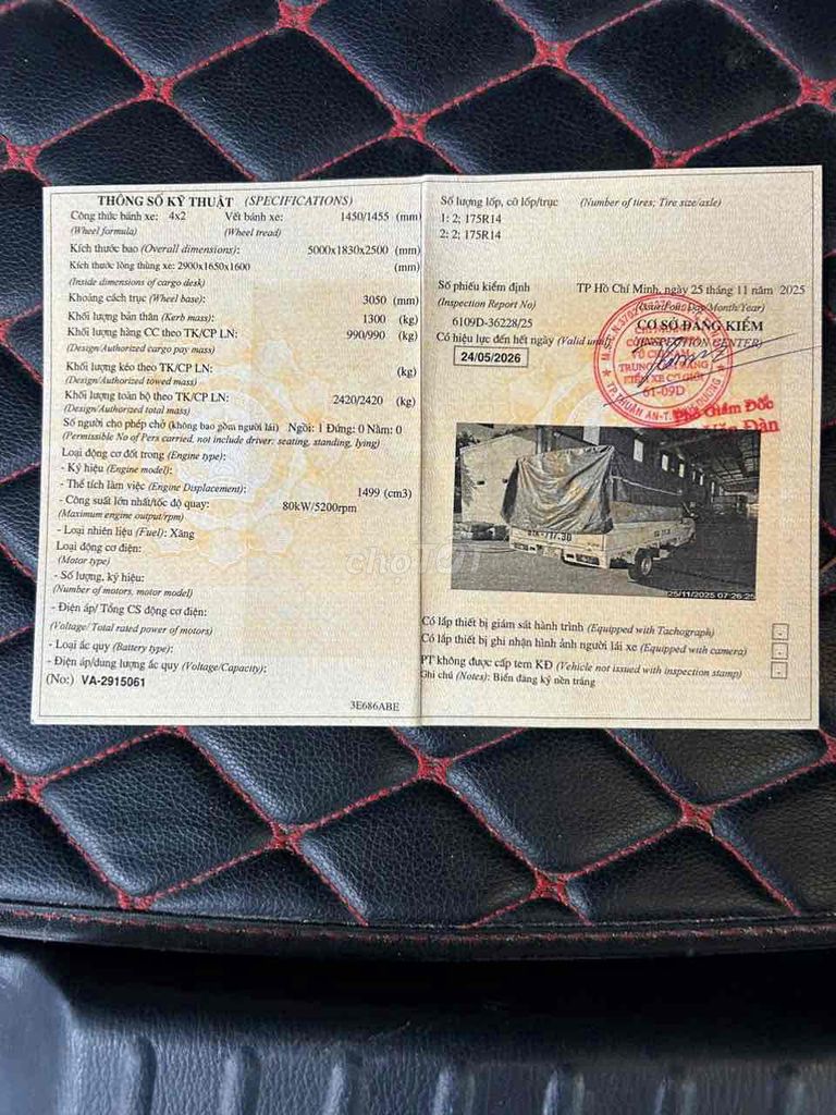 990kg đời 2017. thùng dài 2m90. mấy lạnh ok. Sơn z. Mua bán Xe tải, xe ben tại Thành phố Dĩ An Bình Dương được đăng bởi Tuan hình 9