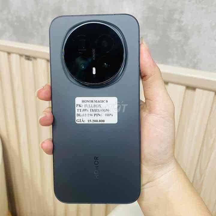 Honor Magic 8 - 12/256GB Màu Đen - Cấu Hình Mạnh. Mua bán Điện thoại tại Quận Ninh Kiều Cần Thơ được đăng bởi Hmphone hình 1