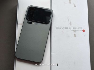 Xiaomi 17 Pro Max Đen 12GB/512GB Fullbox Rom TV