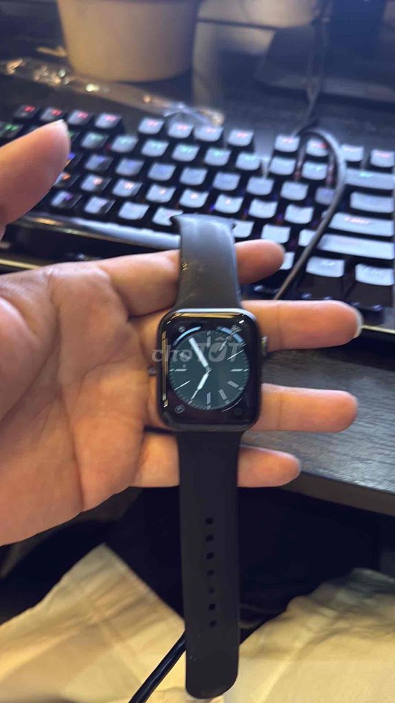 Apple Watch Series 5 44mm Đen. Mua bán Thiết bị đeo thông minh tại Thành phố Biên Hòa Đồng Nai được đăng bởi Lê Xuân Tuấn hình 1