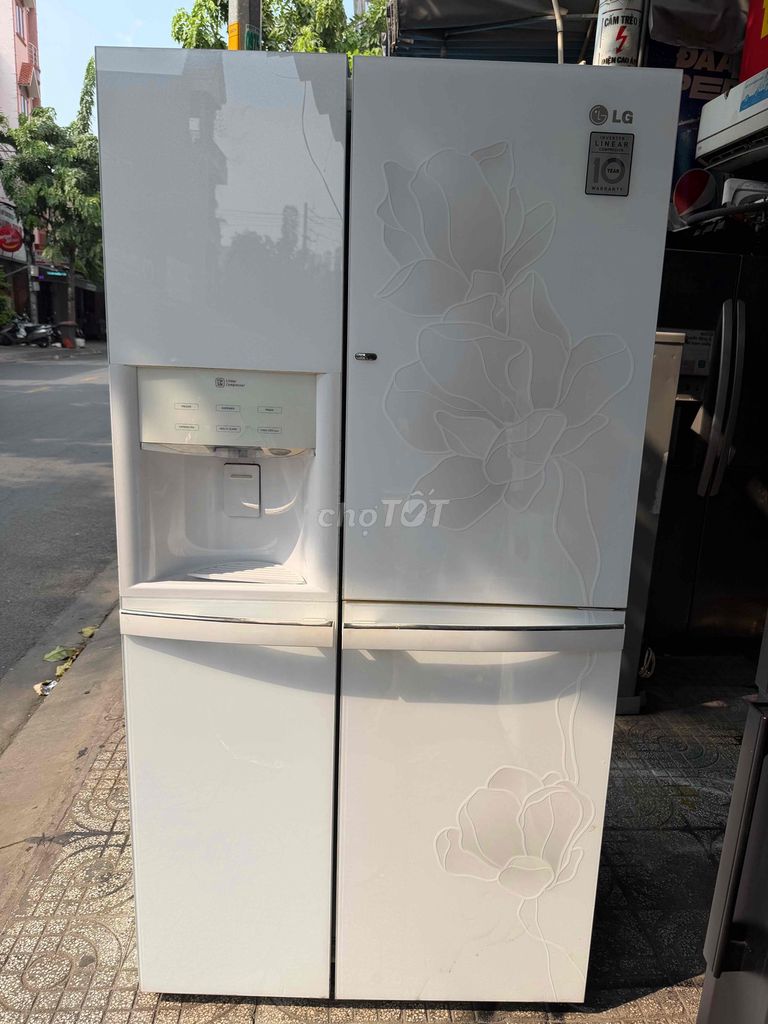 Tủ lạnh LG 650l Side by side. Mua bán Tủ lạnh tại Quận Gò Vấp Tp Hồ Chí Minh được đăng bởi Hoàng sang hình 1