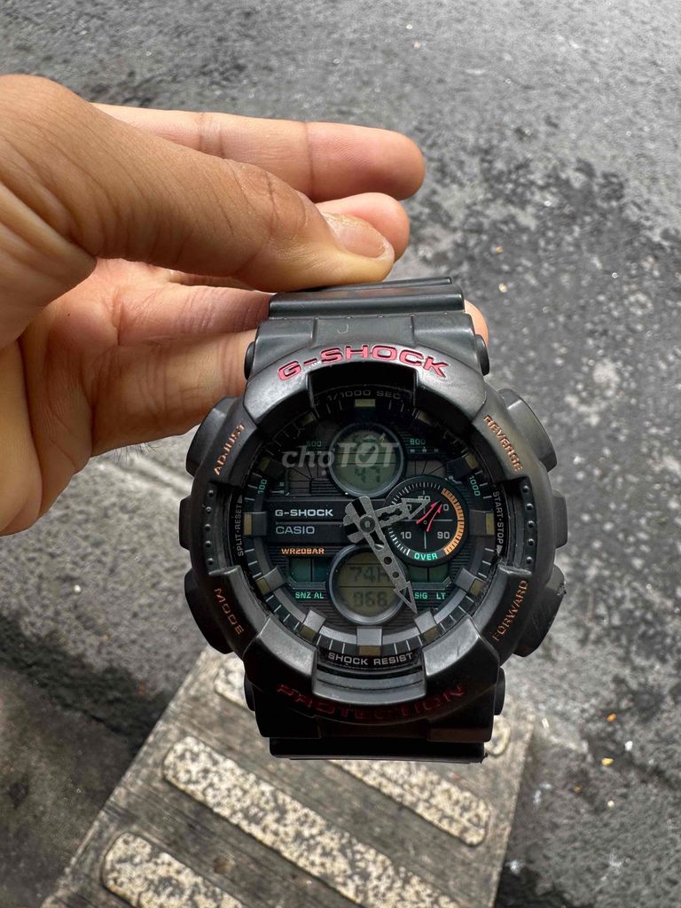 Casio G-Shock GA-140-1A4DR Đen. Mua bán Đồng hồ tại Quận Tân Bình Tp Hồ Chí Minh được đăng bởi loloo hình 1