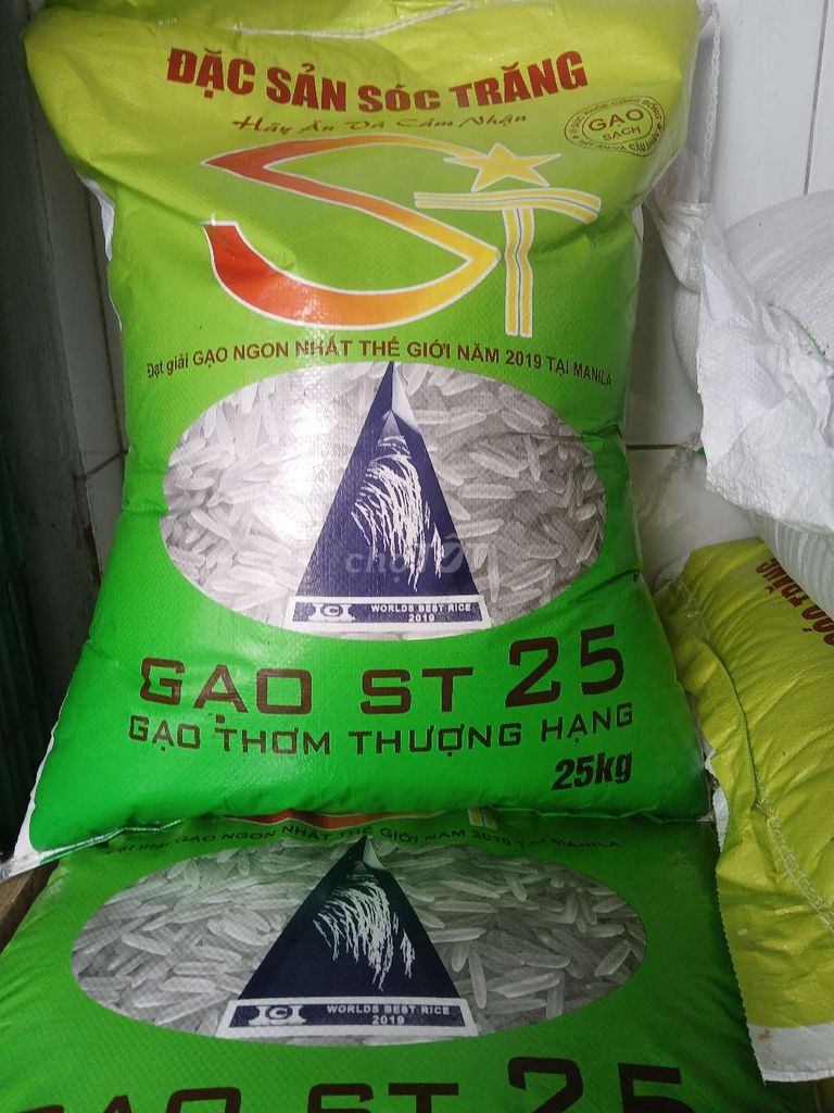 Gạo ST25 Lúa Tôm 25kg. Mua bán Đồ ăn, thực phẩm và các loại khác tại Quận 6 Tp Hồ Chí Minh được đăng bởi Tien Vu hình 1