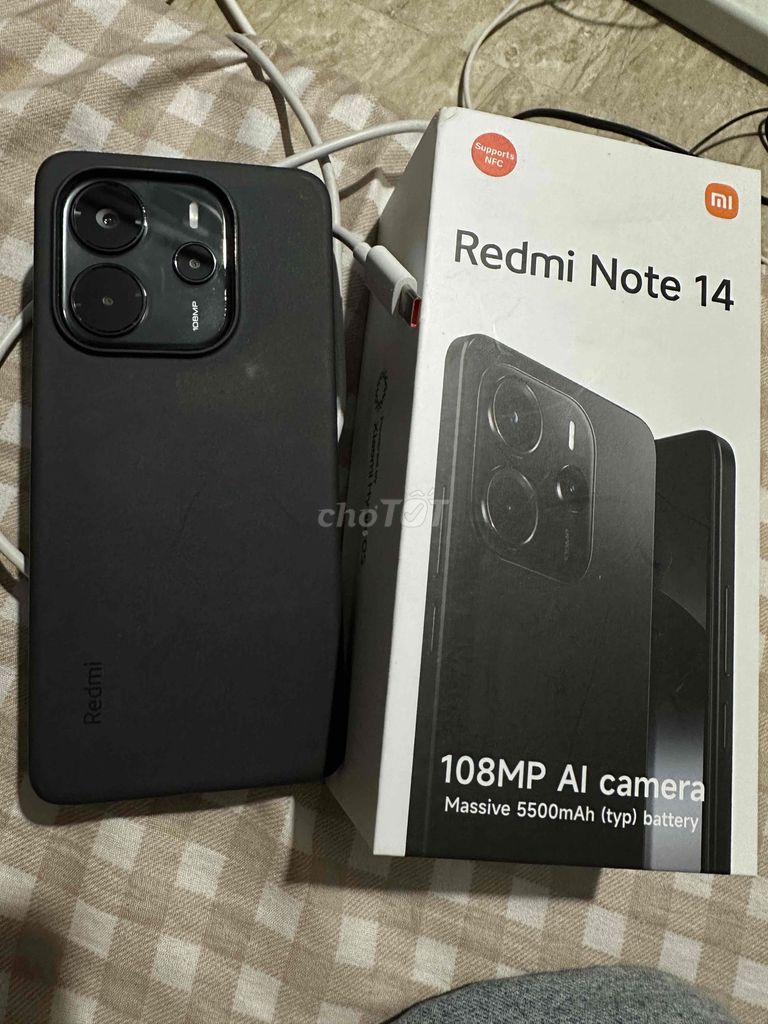Xiaomi Redmi Note 14 Đen Như mới. Mua bán Điện thoại tại Quận Thanh Xuân Hà Nội được đăng bởi Trịnh Ngijc Quang hình 1