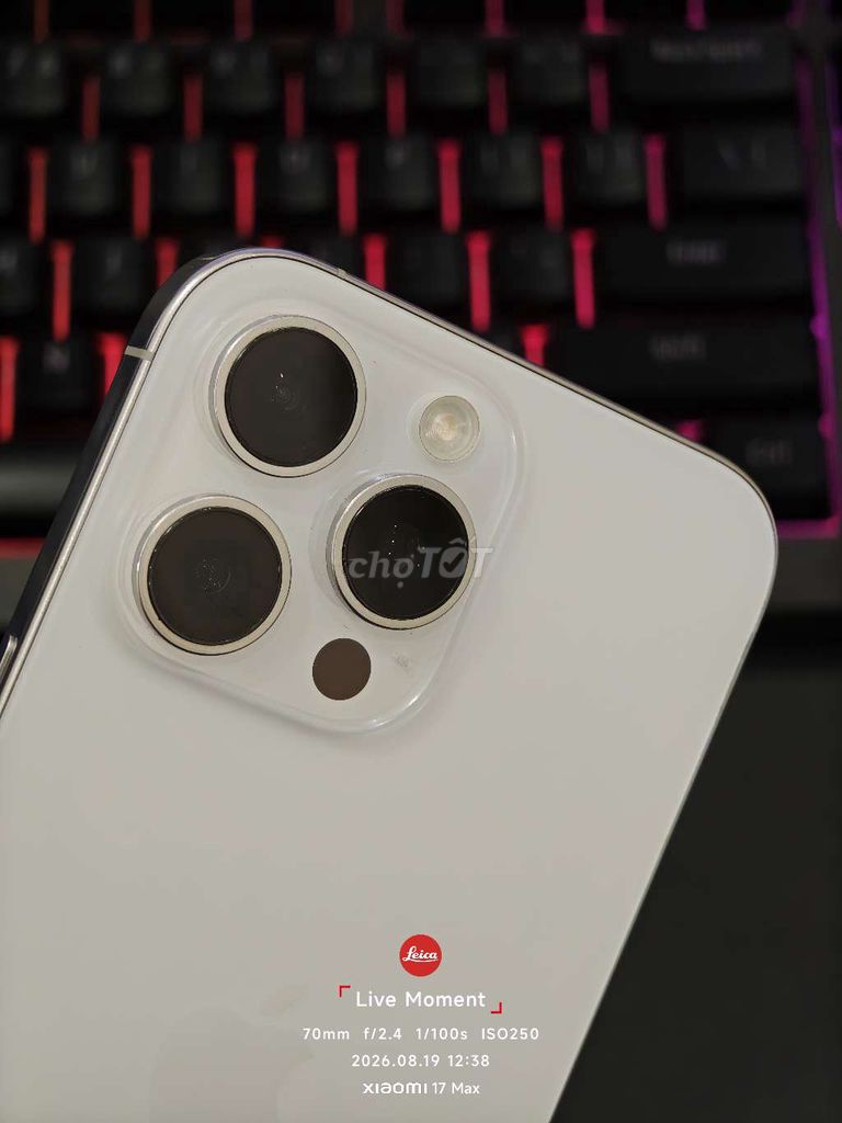 Apple iPhone 16 Pro Max 256GB quốc tế 99%. Mua bán Điện thoại tại Quận Ninh Kiều Cần Thơ được đăng bởi Nguyễn Toàn hình 1