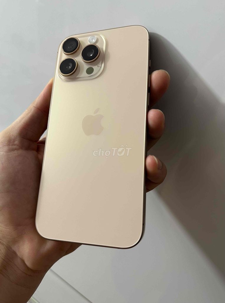 iPhone 16 Pro Max 256GB Vàng 99% như mới. Mua bán Điện thoại tại Thành phố Biên Hòa Đồng Nai được đăng bởi Nguyễn Minh Hưng hình 1