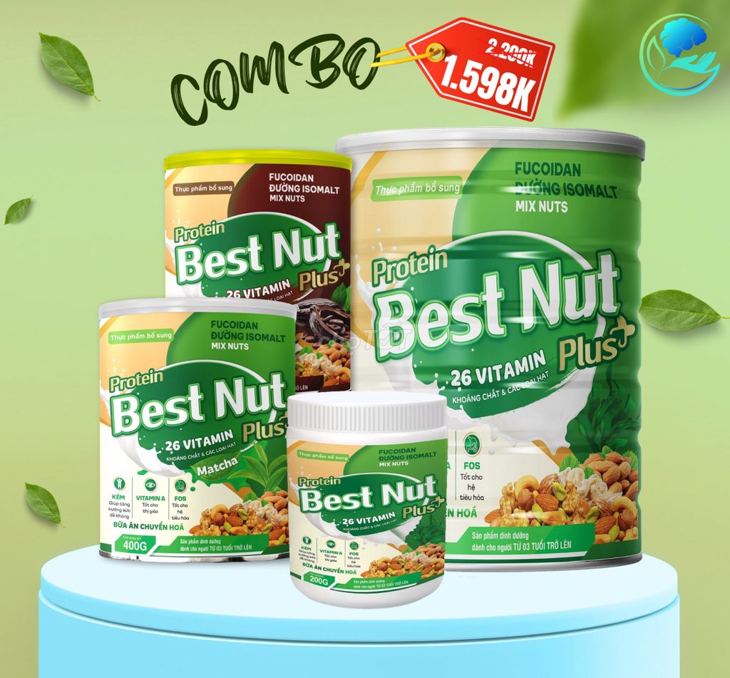 Thực phẩm bổ sung Best Nut Plus+. Mua bán Đồ ăn, thực phẩm và các loại khác tại Thành phố Cà Mau Cà Mau được đăng bởi Lê Vĩnh Phúc hình 1