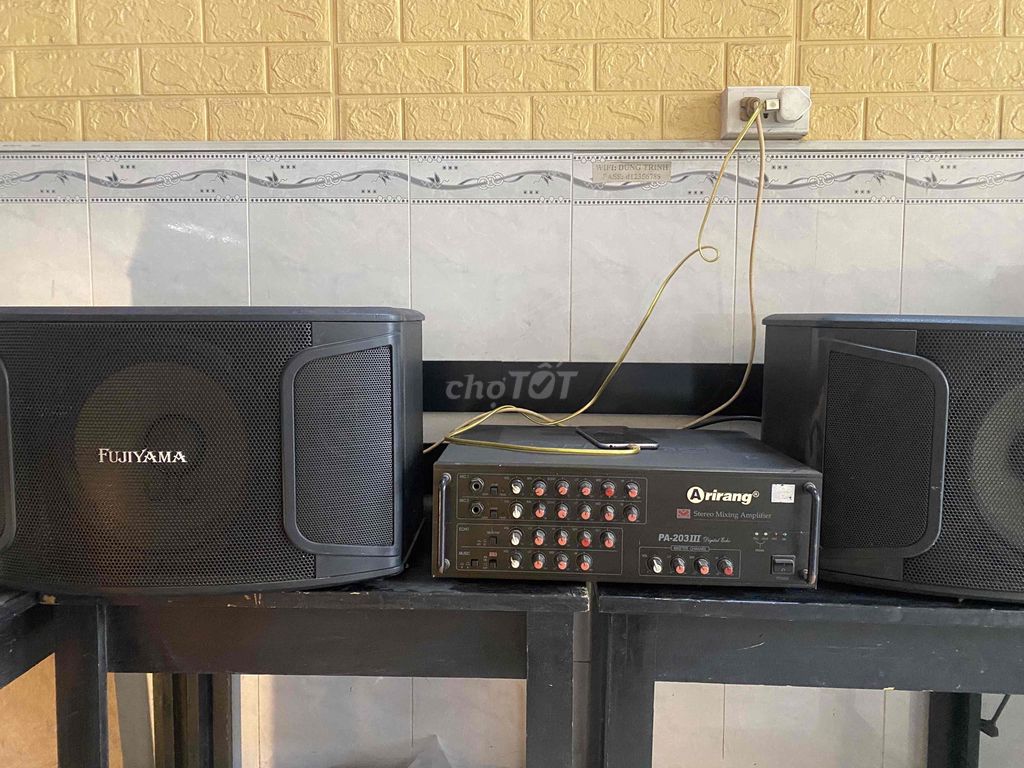 Dàn karaoke Arirang PA-203III. Mua bán Tivi, Âm thanh tại Quận 8 Tp Hồ Chí Minh được đăng bởi Trịnh xuân Dũng hình 1