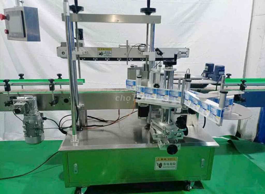 Máy dán nhãn Kim loại Xanh lá, Bạc. Mua bán Đồ chuyên dụng, Giống nuôi trồng tại Quận 12 Tp Hồ Chí Minh được đăng bởi Phương Nam company  hình 1
