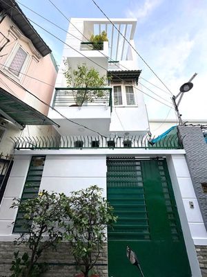 NHÀ SIÊU RỘNG HOÀNG HOA THÁM,BÌNH THẠNH-4 TẦNG-4X22-88M2-3PN-25TR/TH