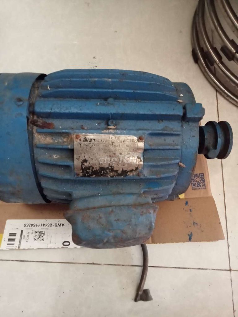 Mô tơ kéo 0.37kW 1 pha Xanh. Mua bán Đồ chuyên dụng, Giống nuôi trồng tại Quận 12 Tp Hồ Chí Minh được đăng bởi Lê công Hoàng hình 1
