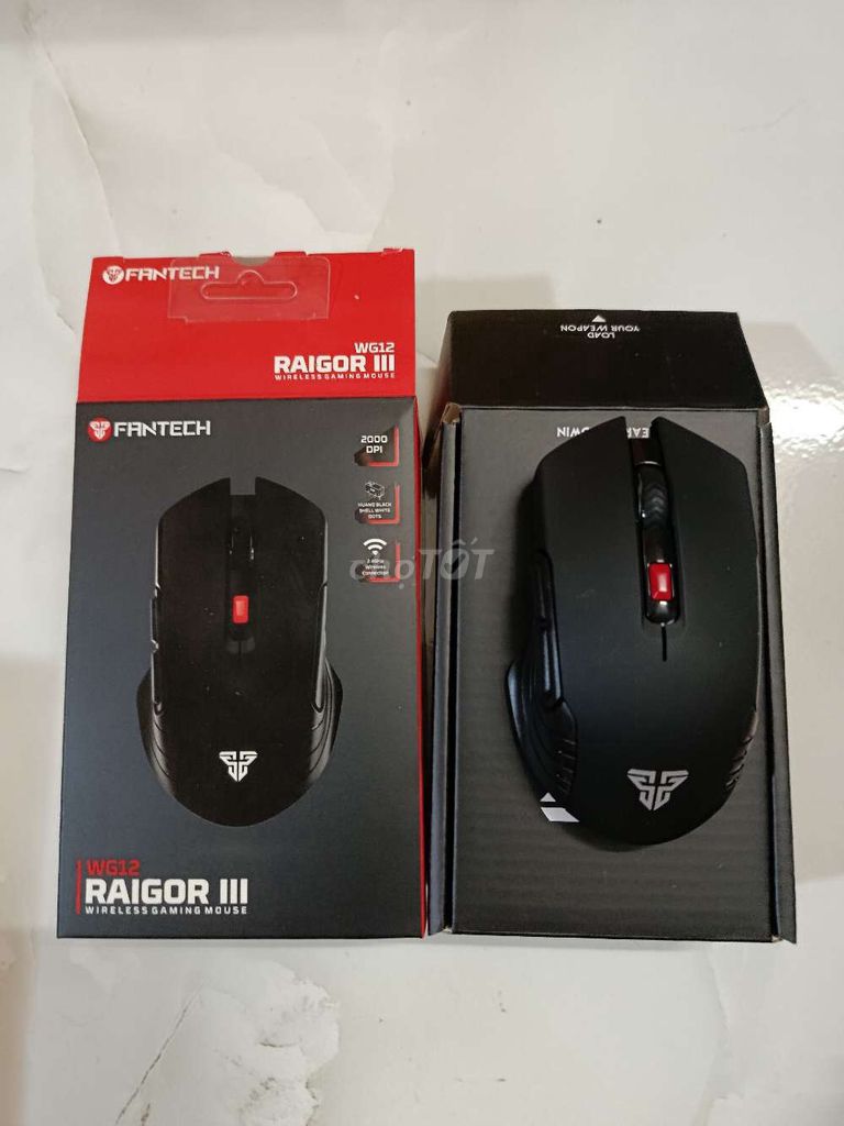 Chuột Fantech WG12 Raigor III Đen 2000 DPI. Mua bán Phụ kiện (Màn hình, Chuột...) tại Huyện Bến Lức Long An được đăng bởi Dung tien hình 1