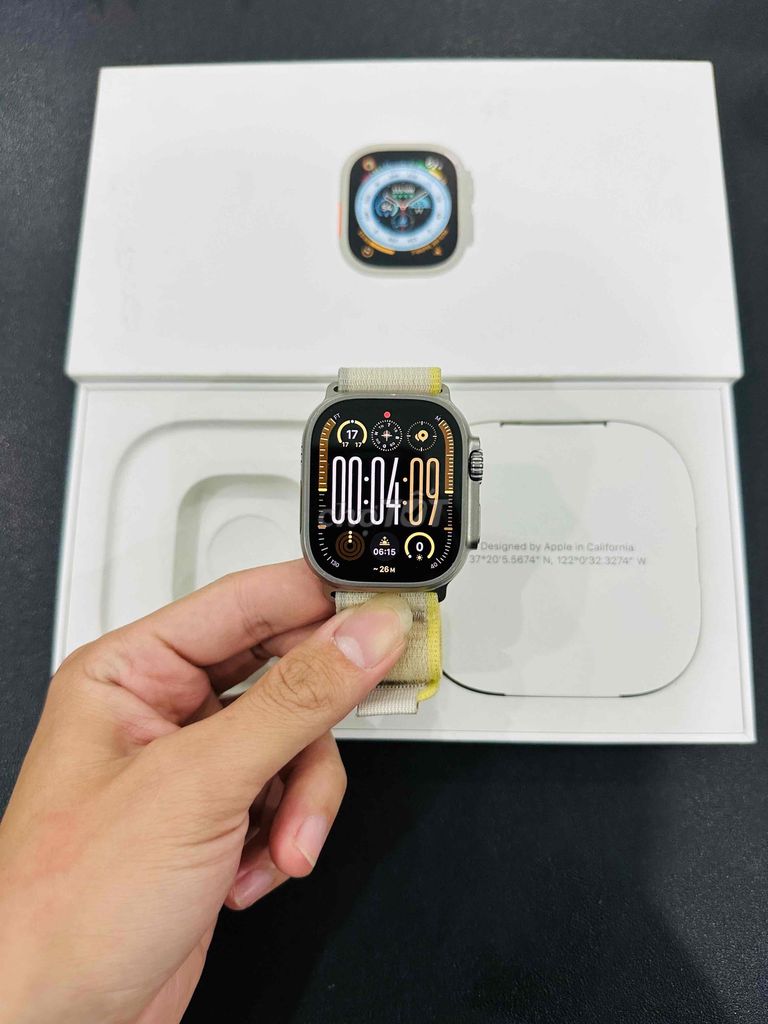 Apple Watch Ultra1 ESIM vn/a fullbox đủ pk zin