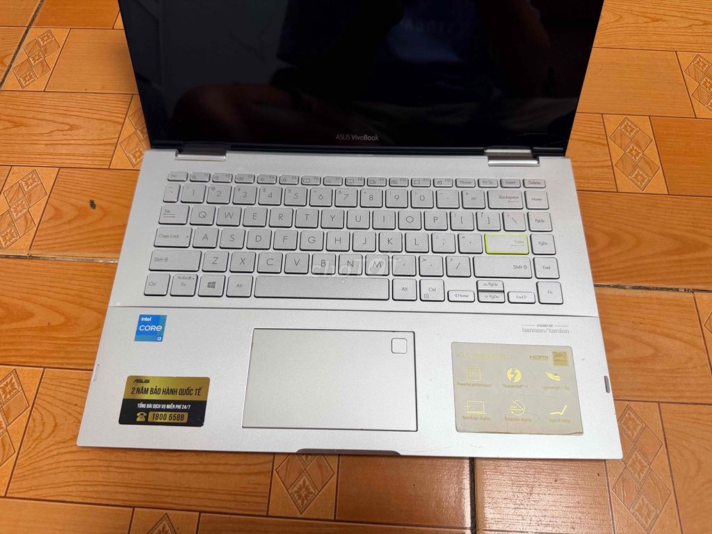 Asus Vivobook Flip 14 TP470EA 2In1 Vỏ Nhôm Bạc. Mua bán Laptop tại Quận 6 Tp Hồ Chí Minh được đăng bởi Laptop Phương Nghi hình 1