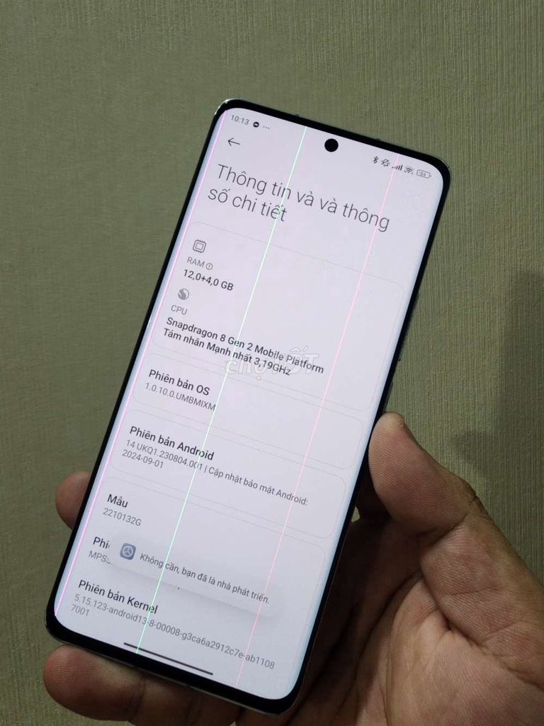 Xiaomi 13 Pro Snap 8G2 12/256GB có giao lưu gl. Mua bán Điện thoại tại Thành phố Thủ Dầu Một Bình Dương được đăng bởi socmobi hình 1