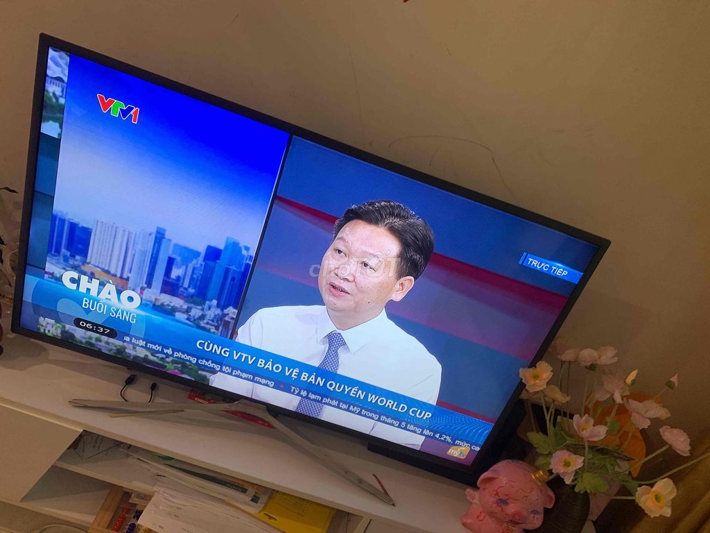 Tivi Samsung 43 inch Màn hình nhấp nháy. Mua bán Tivi, Âm thanh tại Quận Nam Từ Liêm Hà Nội được đăng bởi Trường hình 1