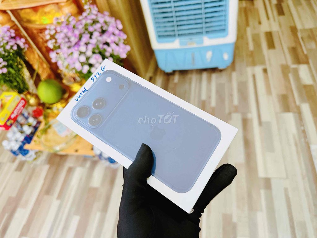 iPhone 17 Pro Max 512G Xanh Việt Nam newseal 100%. Mua bán Điện thoại tại Quận Hải Châu Đà Nẵng được đăng bởi TUẤN LUXURY MOBILE ĐÀ NẴNG hình 1