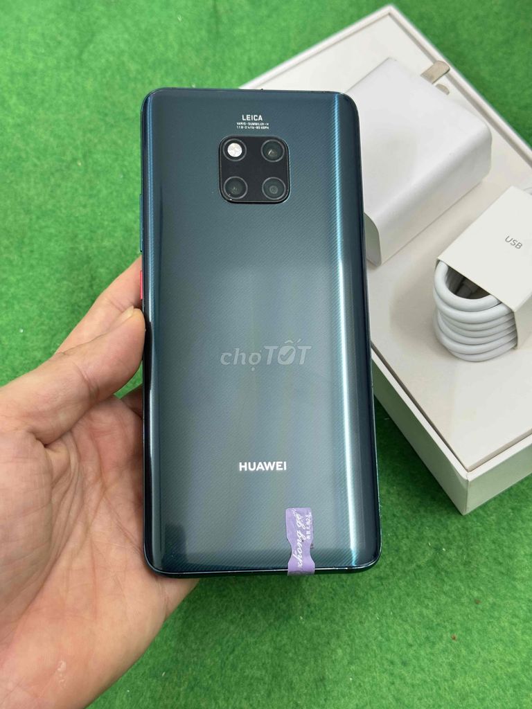 Mate 20 Pro 8/128 QUỐC TẾ đủ sạc cáp ốp CÓ COD