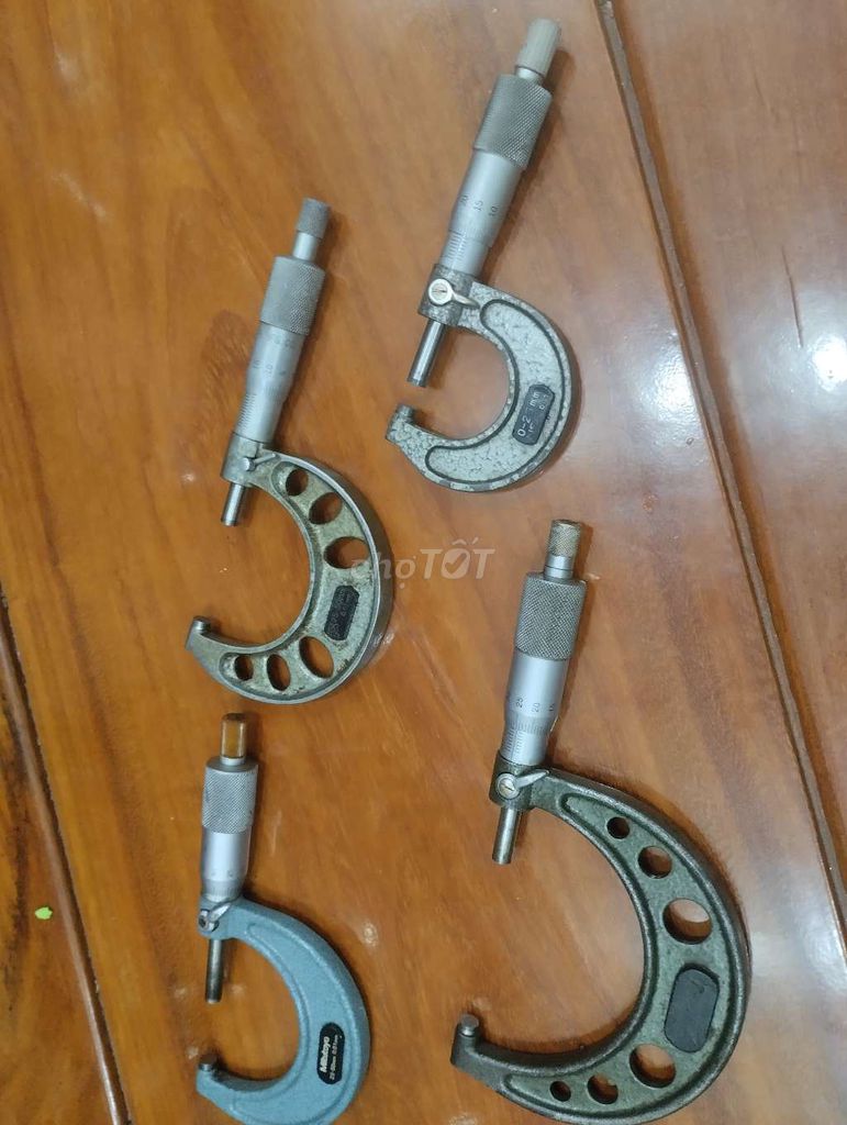 Thước panme Mitutoyo Kim loại Xám. Mua bán Đồ chuyên dụng, Giống nuôi trồng tại Thành phố Sóc Trăng Sóc Trăng được đăng bởi Thuận hình 1