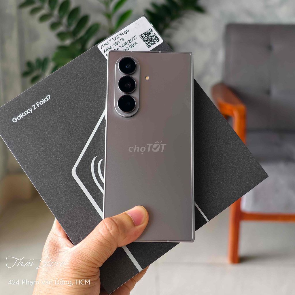 Samsung Galaxy Z Fold 7 256GB Bạc Care+ 8/2027. Mua bán Điện thoại tại Quận Gò Vấp Tp Hồ Chí Minh được đăng bởi StoreUS hình 1