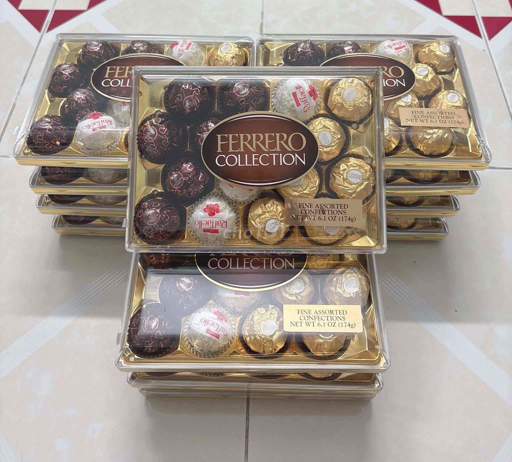 Kẹo Ferrero Collection 3 vị 174g. Mua bán Đồ ăn, thực phẩm và các loại khác tại Quận Tân Phú Tp Hồ Chí Minh được đăng bởi Khoa Tran hình 1