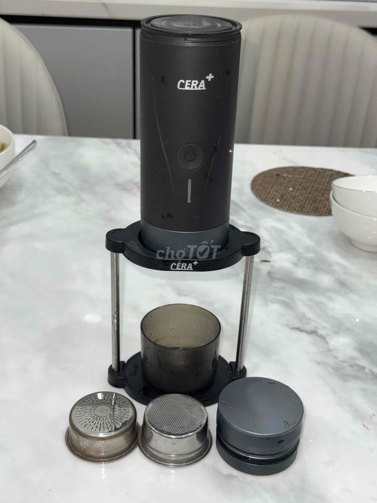 Máy pha cà phê Cera+ Đen Đã sử dụng. Mua bán Bếp, lò, đồ điện nhà bếp tại Thành phố Bến Tre Bến Tre được đăng bởi Hữu Thiện hình 1