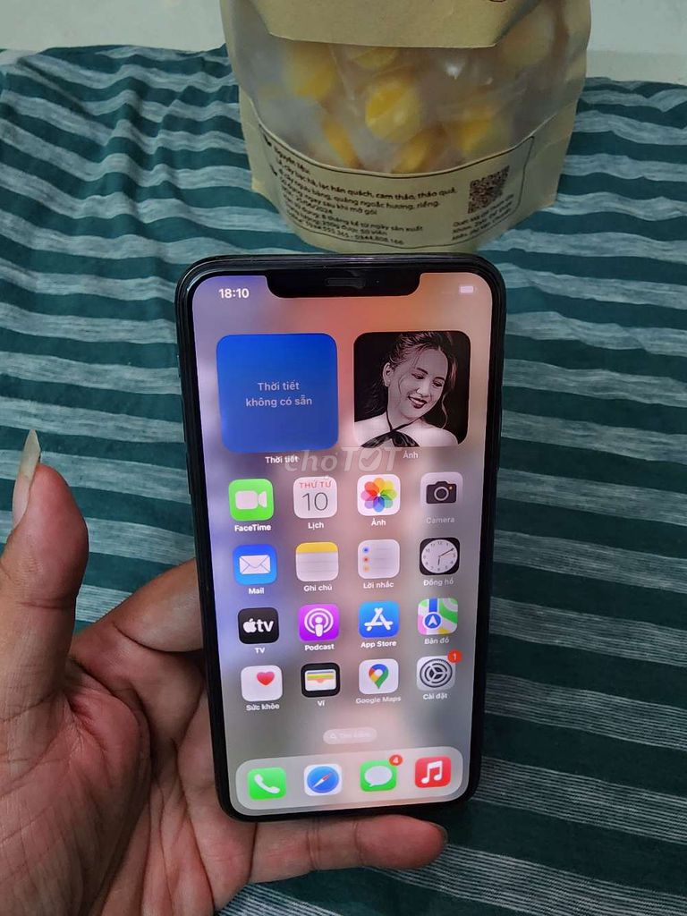 Máy iphone 11 promax 64gb zin áp truetone face ok