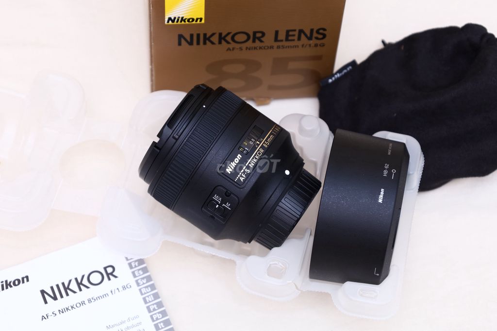 Ống kính Nikon Nikkor 85mm F/1.8G NHƯ NEW 100%. Mua bán Máy ảnh, Máy quay tại Thành phố Thủ Đức Tp Hồ Chí Minh được đăng bởi Nguyễn Thị Hải Yến hình 1