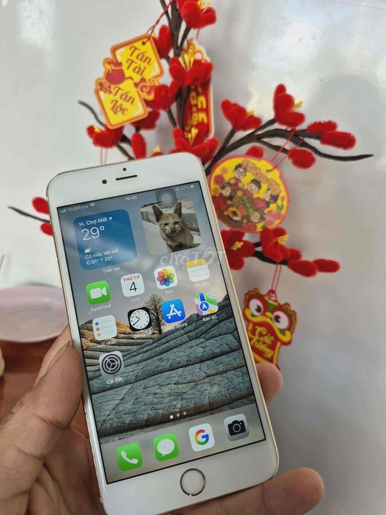 dư dùng iPhone 6spl. Mua bán Điện thoại tại Huyện Chợ Mới An Giang được đăng bởi chợ mới  hình 1