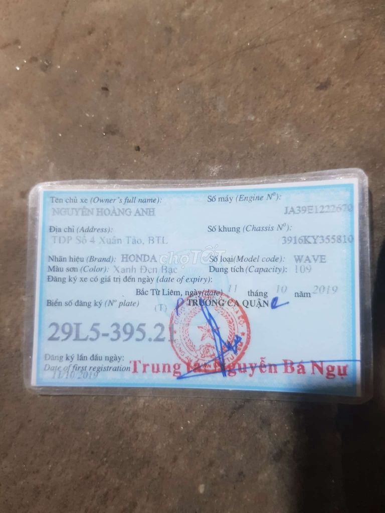 Honda Wave A 2019 Xanh đen bạc. Mua bán Xe máy tại Huyện Quốc Oai Hà Nội được đăng bởi Theu Ta hình 2