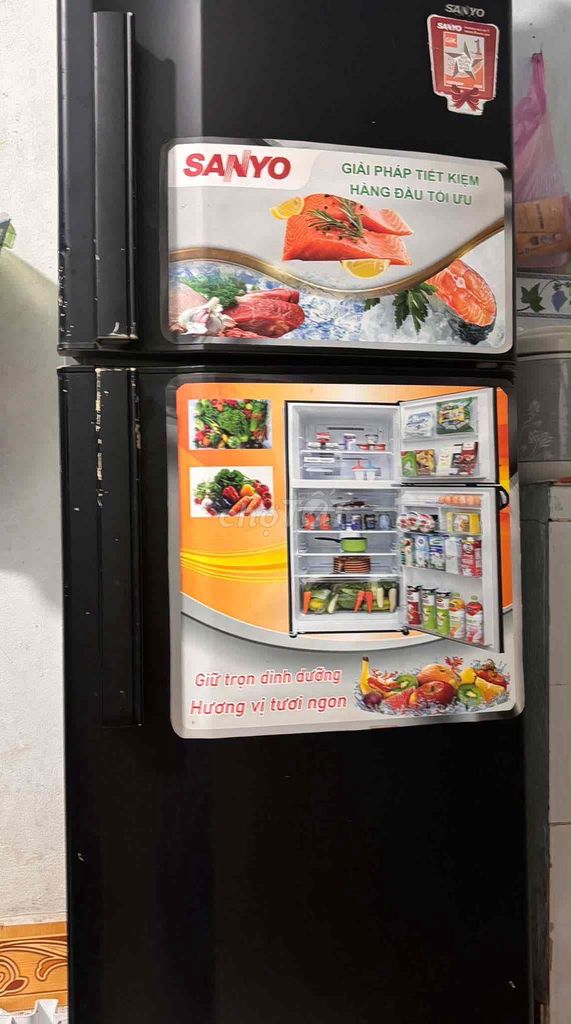 Tủ lạnh Sanyo 140 lít Đen. Mua bán Tủ lạnh tại Thành phố Thủ Dầu Một Bình Dương được đăng bởi thiên hình 1