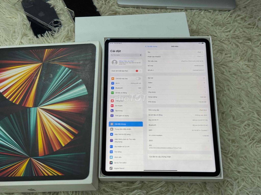 IPad Pro M1 12.9 128GB 5G