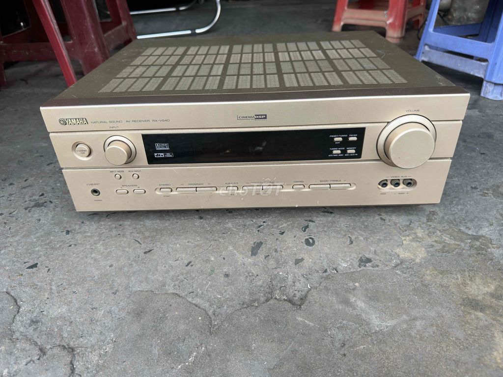 Receiver AV Yamaha RX-V540 Vàng đồng. Mua bán Tivi, Âm thanh tại Quận Tân Phú Tp Hồ Chí Minh được đăng bởi Thanh Audio Q Tân Phú hình 1