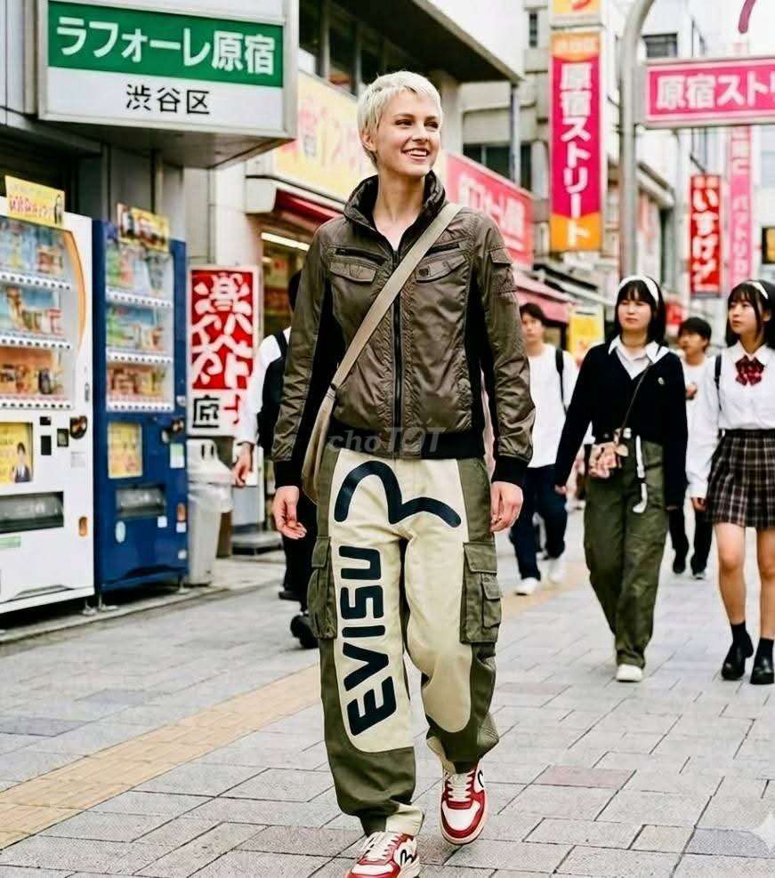 Áo khoác Evisu Nâu M Unisex. Mua bán Quần áo tại Quận Tây Hồ Hà Nội được đăng bởi Xem Nữa ở Đây hình 1