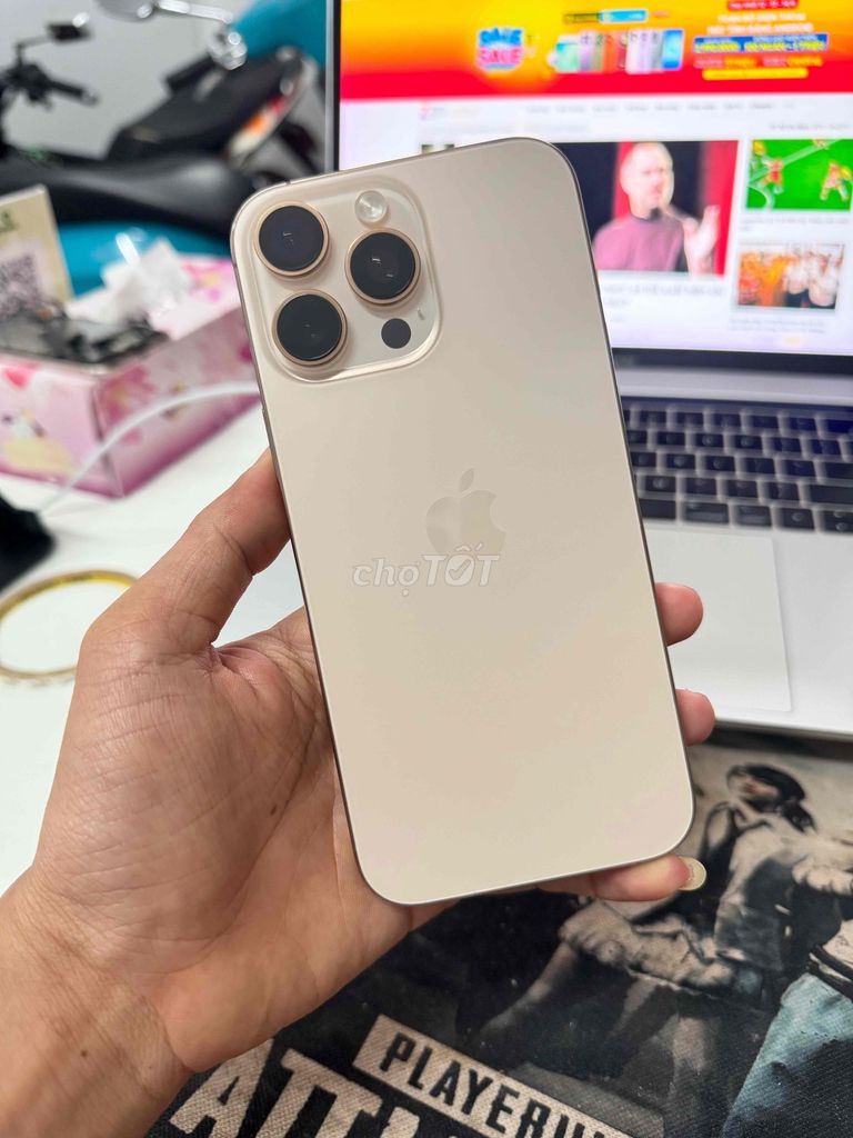 Apple iPhone 16 Pro Max 256GB Samac đẹp 98%. Mua bán Điện thoại tại Quận Ninh Kiều Cần Thơ được đăng bởi Âu IPhone hình 1