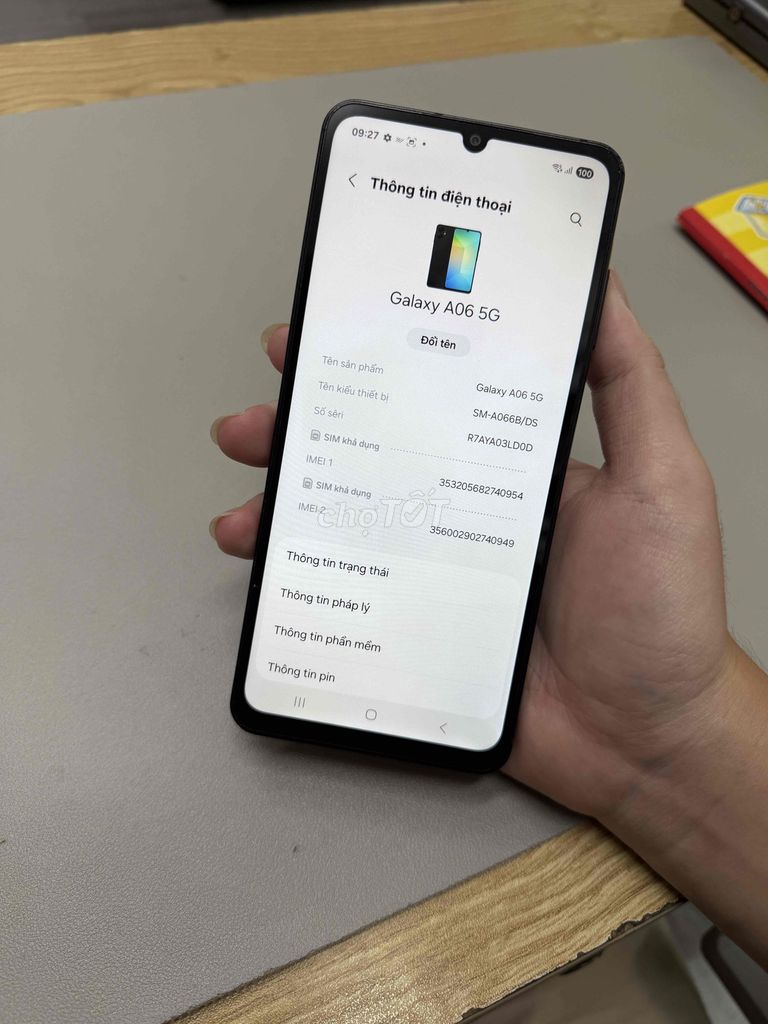 Samsung A06 5G 6GB/128GB Đen. Mua bán Điện thoại tại Thành phố Thủ Đức Tp Hồ Chí Minh được đăng bởi MR Central hình 1