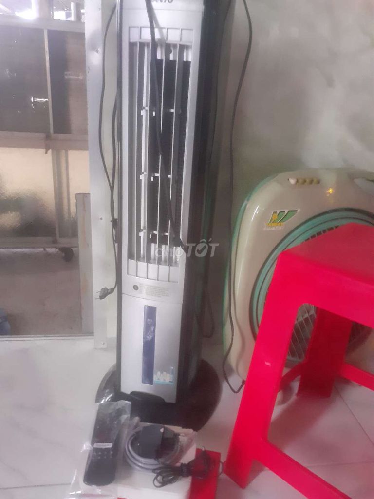Quạt điều hòa Sanyo Bạc. Mua bán Quạt tại Thành phố Bến Tre Bến Tre được đăng bởi Minh Sang hình 1