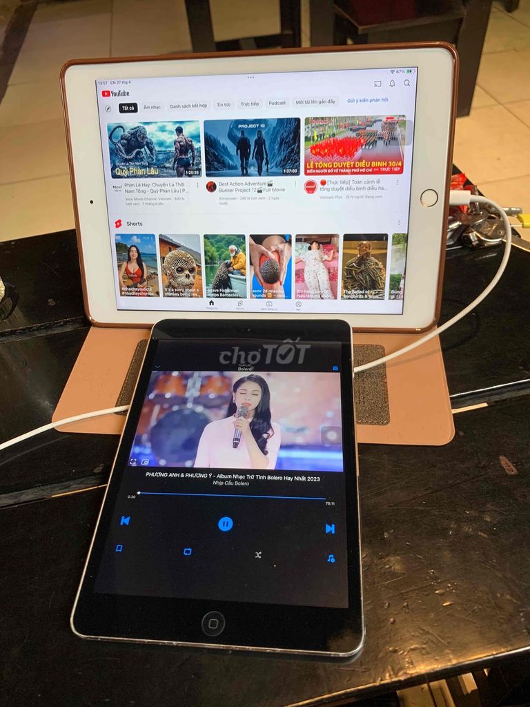 Cặp Ipad Mini 2 64G vs Gen 6 Full 32G . dùng ok ☎️. Mua bán Máy tính bảng tại Thành phố Biên Hòa Đồng Nai được đăng bởi ANH hình 1