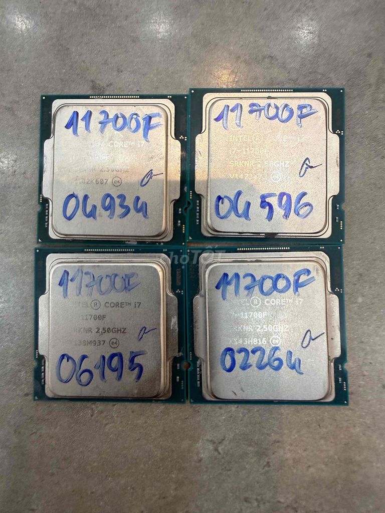 CPU Intel Core i7-11700F 2.50GHz. Mua bán Linh kiện (RAM, Card...) tại Quận Tân Bình Tp Hồ Chí Minh được đăng bởi Nguyễn Hoàng Nhã  hình 1