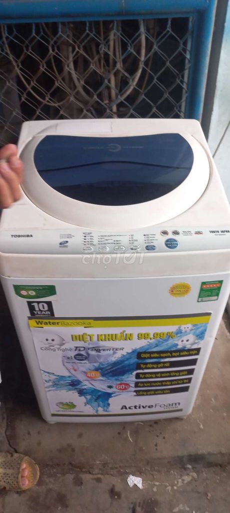 Máy giặt Toshiba 7kg cửa trên. Mua bán Máy giặt tại Thành phố Trà Vinh Trà Vinh được đăng bởi ĐIỆN GIA DỤNG GIÁ RẺ hình 1