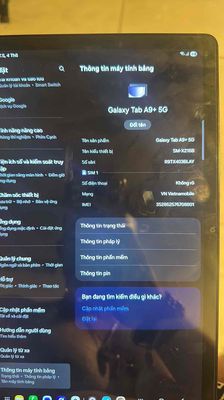 Samsung Galaxy Tab A9+ 5G Xám