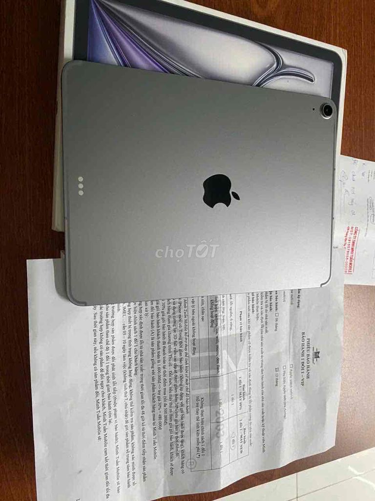 iPad Air 7 M3 Wifi + 5G 11 inch Fulbox pin 100%. Mua bán Máy tính bảng tại Quận Bình Thạnh Tp Hồ Chí Minh được đăng bởi TH Pro  hình 1
