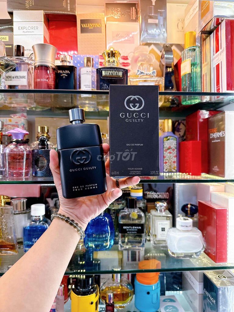 Nước hoa Gucci Guilty Nam chiết 10ml. Mua bán Nước hoa tại Thành phố Sóc Trăng Sóc Trăng được đăng bởi Zann Coffee Shop hình 1