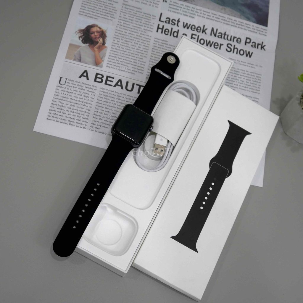 Apple Watch Series 3 42mm Đen Đẹp 99% Likenew. Mua bán Thiết bị đeo thông minh tại Quận Gò Vấp Tp Hồ Chí Minh được đăng bởi KHÁNH HUNTER hình 4