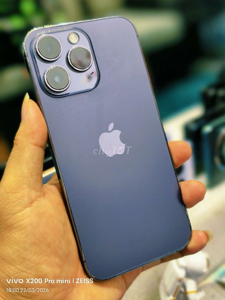 Apple iPhone 14 Pro Max quốc tế icloud sạch. Mua bán Điện thoại tại Quận Tân Bình Tp Hồ Chí Minh được đăng bởi Táo Bán Lổ hình 1