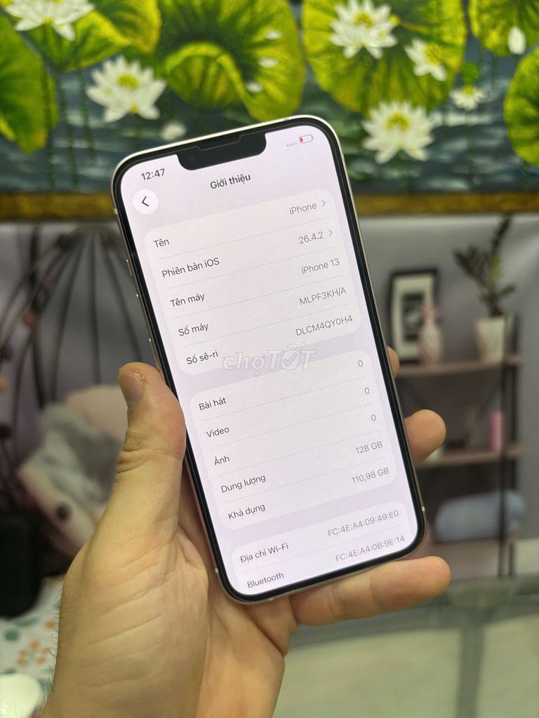 iPhone 13 128GB Hồng zin. Mua bán Điện thoại tại Quận Bắc Từ Liêm Hà Nội được đăng bởi Cửa hàng Bính Táo hình 1